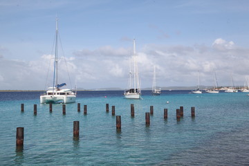 Fototapeta na wymiar caribbean boats