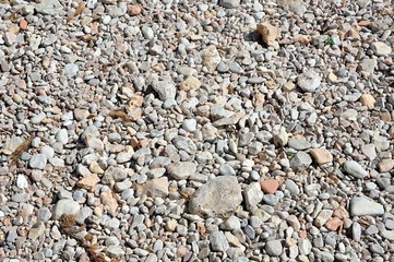 Steine am Strand