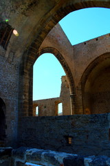 Fototapeta premium view of the church of Santa Maria allo Spasimo in Palermo, Italy