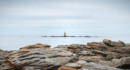 remnant of a semaphore at Pointe du But on Yeu Island
