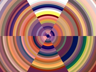 Circlesparkling abstract background, colorful hypnotic texture and lights