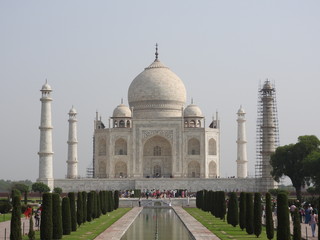 Obraz premium Mosque in the territory Taj Mahal, India.