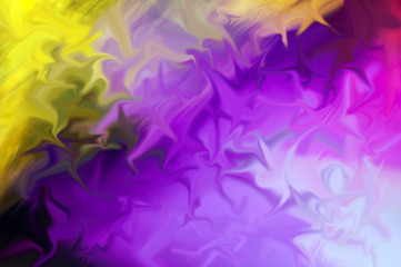 Bright multicolor abstract background with a digitally painted smeared effect.