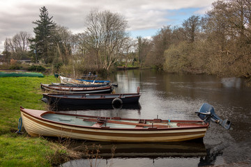 Fishing Boats in Oughterard