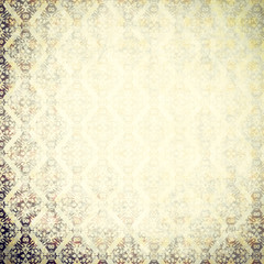 Vintage background vignette, with an abstract pattern, warm baige