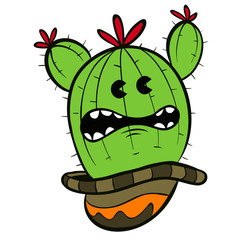 cactus cartoon 