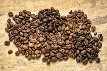 variety of coffee beans from different parts of the world
