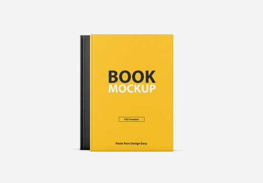 Textured Book Cover Mockup