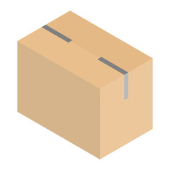 Carboard Packaging Box Vector