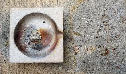 Goldsmith silver melting