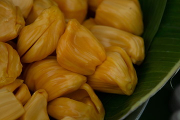 heap of jackfruit background
