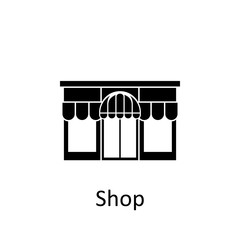 shop icon. Signs and symbols can be used for web, logo, mobile app, UI, UX