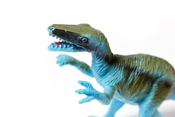 Naklejka premium dinosaurs isolated on white background