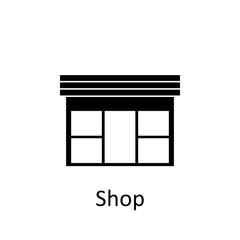 shop icon. Signs and symbols can be used for web, logo, mobile app, UI, UX