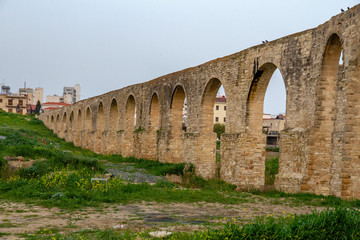 Fototapeta premium Camares aqueduct in Larnaca, Cyprus