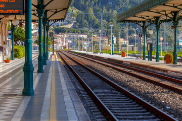 Taormina. Train Station.