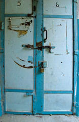old Prison cell door
