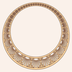 Vector modern ornament.