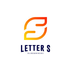 Letter S logo Icon design concepts. Initial S Logo Template Vector. Icon Symbol