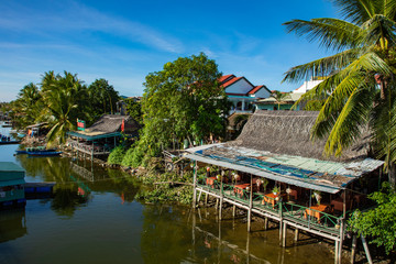 Obraz premium Traditional village near Hoi An, Vietnam.