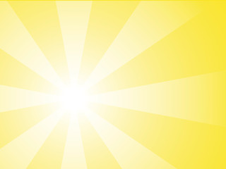 Bright catchy background for an ad that attracts attention Background for advertising banner Yellow poster in pop art style. Sale inscription design template. Yellow banner. Vector illustration eps 10