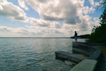 Avenue in Chetumal, Quintana Roo, Mexico