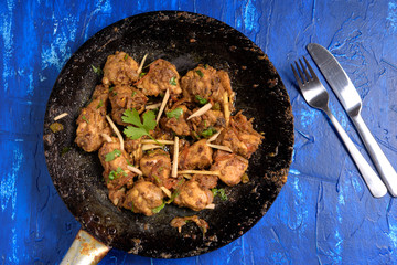 Indian Style Pan Cooked Chicken Tandoori