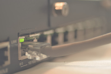 Computer network router