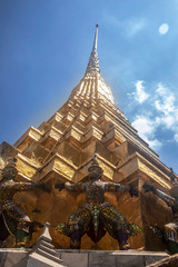 wat arun temple in bangkok thailand