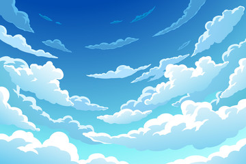 Sky clouds background