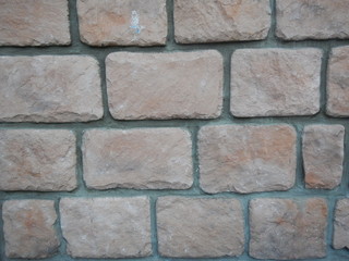 Red brick ground texture