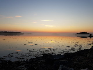 Fototapeta na wymiar Beautiful sunset sweden
