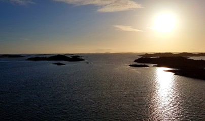 Beautiful sunset sweden
