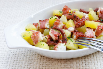 Salad octopus with potatoes. © Gennaro Leonardi