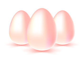 Eggs vector illustration. Easter