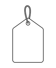 tag commercial isolated icon