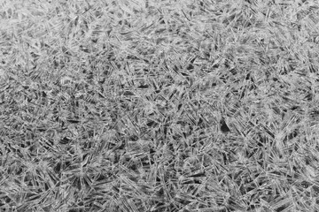 Fractured ice creating a beautiful pattern