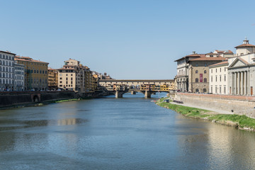 Obraz premium puente Vecchio de Florencia