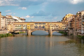 Fototapeta premium Ponte Vecchio in Florenz