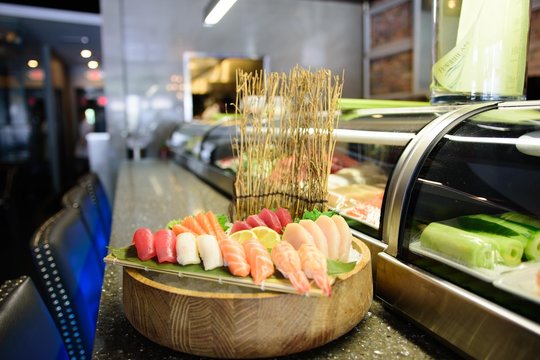 sushi platter
