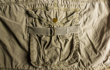 clothing items washed cotton fabric texture with seams