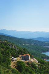 Fascinating landscape and panorama overlooking the lakes, mountains and valleys. Travel to Montenegro.