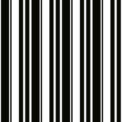 Halloween Pattern of repetitive vertical strips of black and white color. Black and white vertical stripes background. Seamless texture background. Vector illustration