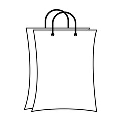 shopping bag isolated icon
