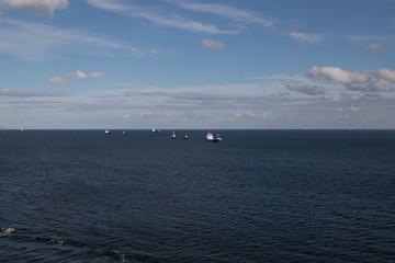 Schifffahrt auf der Ostsee