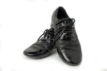 shoes for ballroom choreography, for man close up