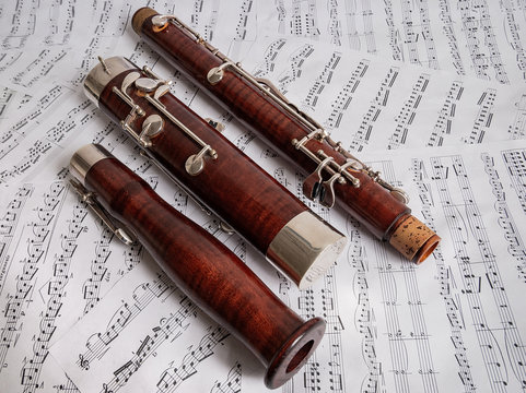 Fagot Teile, Notenbl&auml;tter