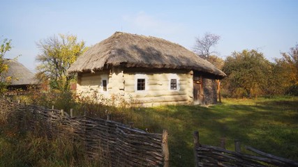 Traditional Log Cabin at Ukrainian Cultural Village