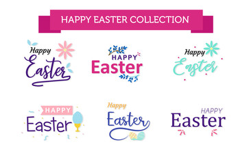 easter lettering collection