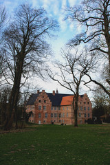 Fototapeta na wymiar Schloss Hagen in Probsteierhagen bei Kiel Schleswig-Holstein